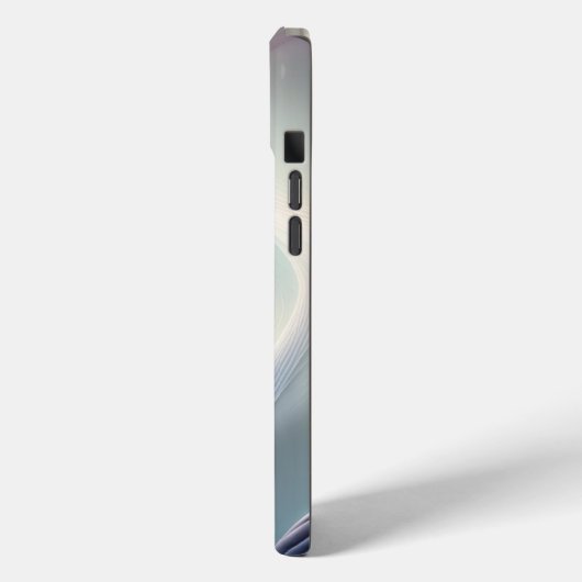 Aqua Blue Parelluminescent Case-Mate iPhone Case (Achterkant / Links)