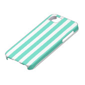 Aqua Blue Pattern Case-Mate iPhone Case (Onderkant)