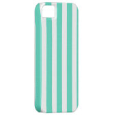 Aqua Blue Pattern Case-Mate iPhone Case (Back/Rechts)