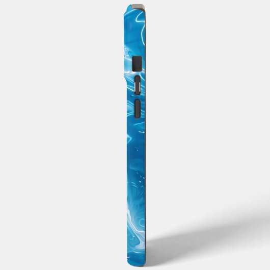 Aqua Blue Pool waterpatroon Case-Mate iPhone Case (Achterkant / Links)