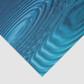 Aqua Blue Ripples Tissuepapier (Detail)