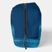 Aqua Blue Ripples Toilettasje (Rechts)