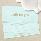 Aqua Blue Salon Spa Cadeaubon