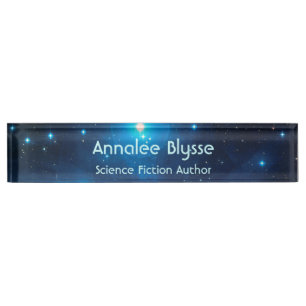 Aqua Blue Science Fiction Auteur Naambordje