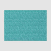 AQUA BLUE SEQUINS-WEEFSUE WRAPPINGPAPIER TISSUEPAPIER (Voorkant)