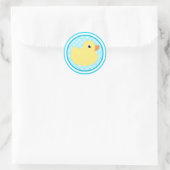 Aqua Blue Sweet Baby eend Stickers (Tas)