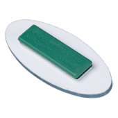 Aqua Blue Swimming Pool Water Foto Naambadge (Achterkant)