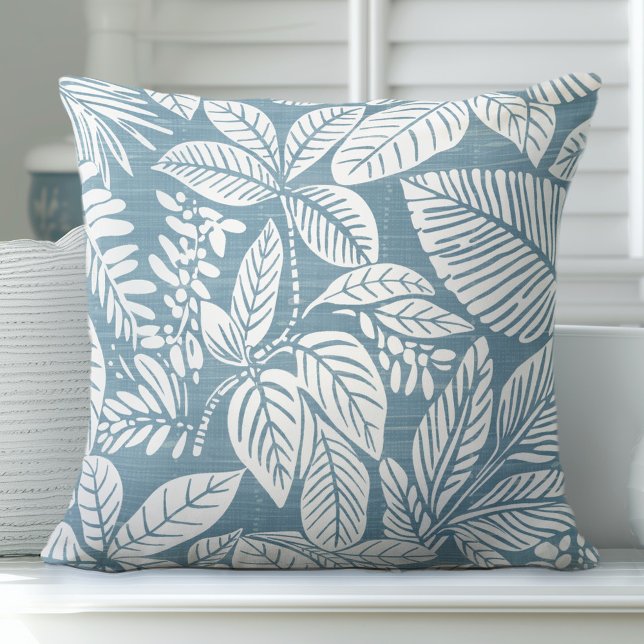 Aqua Blue Tropical Sierkussen (Creator heeft geüpload)