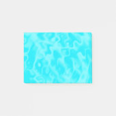 Aqua Blue Water Background Blank Post-it® Notes (Voorkant)