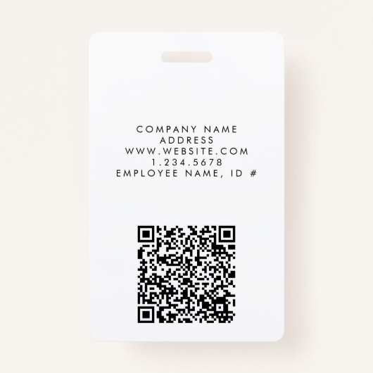 Aqua Blue Waterverf Achtergrond Badge (Achterkant)