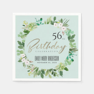 AQUA BLUE WREATH FAUNA WATERVERF ELKE LEEFTIJD BIR SERVET