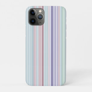 Aqua, Blush en Lavendel Strepen Case-Mate iPhone Case