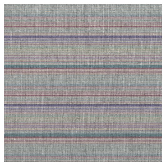 Aqua, Blush en Lavendel Strepen Stof (Swatch)