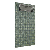 Aqua Boho Pattern, Beauful Mini Clipboard Mini Klembord (Schuin)