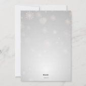 Aqua Boog Kerst Decoratie Nieuwe Hallen Verhuizen Feestdagenkaart (Achterkant)