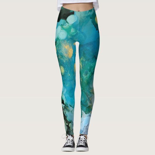 Aqua Brume I Leggings (Voorkant)