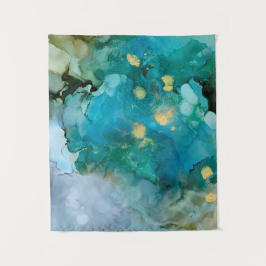 Aqua Brume I Wandkleed (Voorkant)