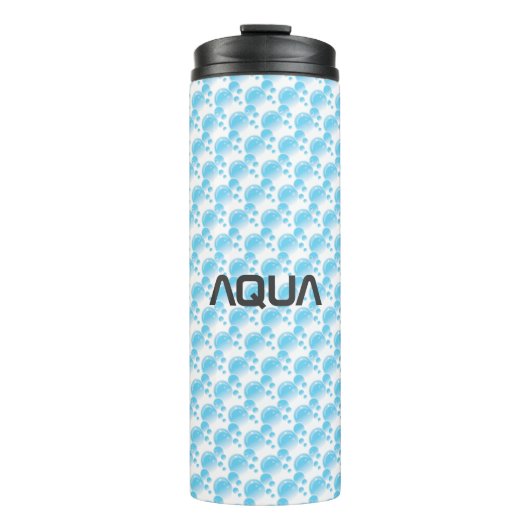 AQUA BUBBLES, Cool Thermosbeker (Voorkant)