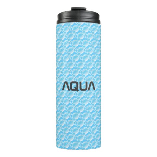 AQUA BUBBLES, Cool Thermosbeker (Voorkant)