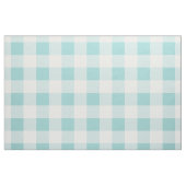 Aqua Buffalo Check Pattern Stof (Fat Quarter)