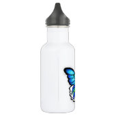 Aqua Butterfly Waterfles (Links)