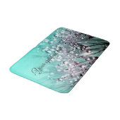 Aqua Cactus Bonsai Bloom Bath Mat (Gekanteld)