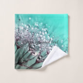 Aqua Cactus Bonsai Deluxe Towel Set Bad Handdoek (Wasdoekje)