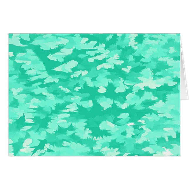 Aqua Camouflage Pattern (Voorkant Horizontaal)