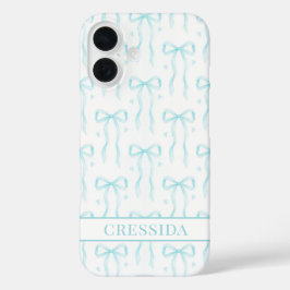 Aqua iPhone 16 Hoesje