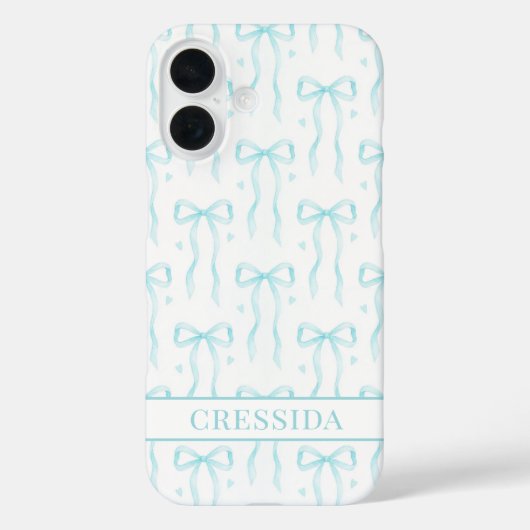 Aqua Case-Mate iPhone Case (Achterkant)