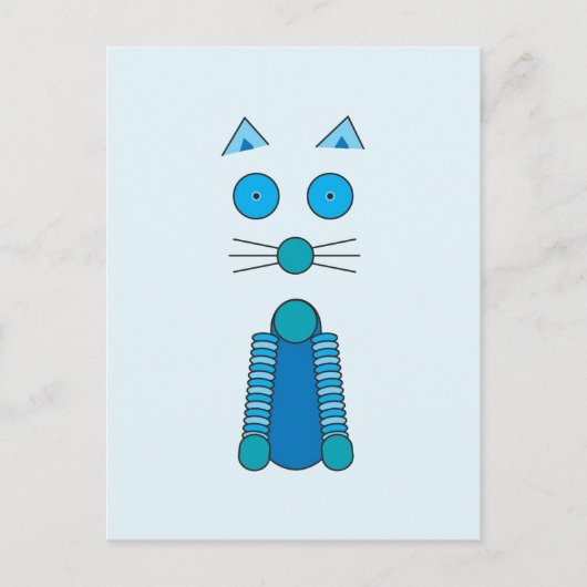 Aqua CAT Briefkaart (Voorkant)