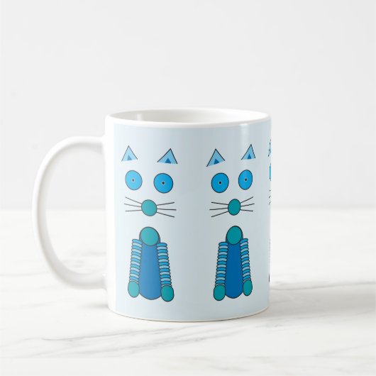 Aqua CAT Koffiemok (Links)