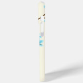 Aqua Cherry Blossingboom Case-Mate iPhone Case (Achterkant / Links)