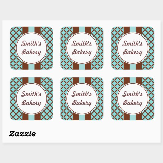 Aqua Chocolate Sticker (Vel)