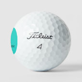 Aqua Circle Persoonlijke Golfbal (3) HAMbWG Golfballen (Logo)