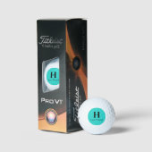 Aqua Circle Persoonlijke Golfbal (3) HAMbWG Golfballen (Verpakking)