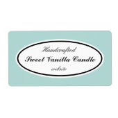 Aqua Color Zakelijke labels (Voorkant)