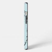 Aqua Conch Shell iPhone Hoesje (Linkerkant)