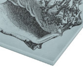 Aqua Conch Shell Snijplank (Hoek)