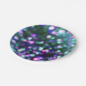 Aqua Confetti Paper Bord (Gekanteld)