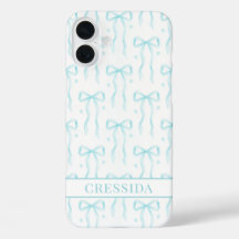 Aqua Coquette Boogjes Monogram