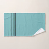 Aqua Country Chic Bath Decor Handdoek (Handdoek)