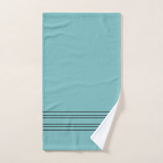 Aqua Country Chic Bath Decor Handdoek