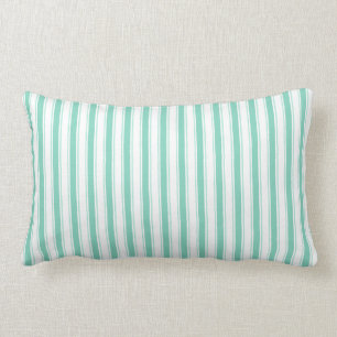 Aqua Country Stripes Kussen