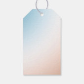 Aqua Cream Happy tropische ananas Cadeaulabel (Achterkant)