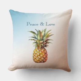 Aqua Cream Happy tropische ananas Kussen