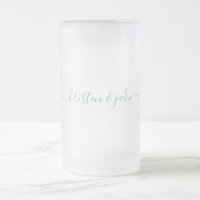 Aqua Custom Couple Script Names Weddenschap