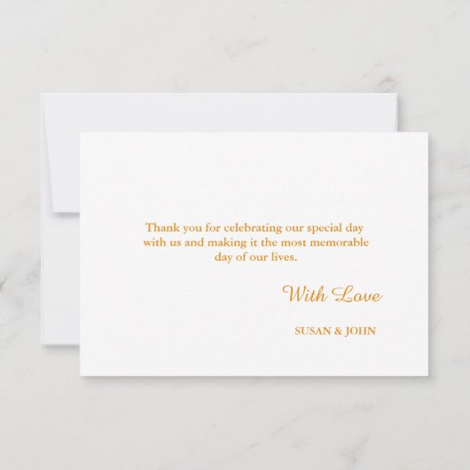 Aqua Cyan Blue Waterverf Gold Glitter Bedankkaart (Achterkant)