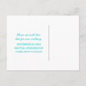 Aqua D20-apparaat Het Briefkaart Datum opslaan (Achterkant)