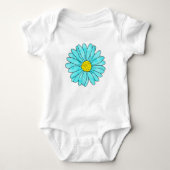 Aqua Daisy Romper (Voorkant)
